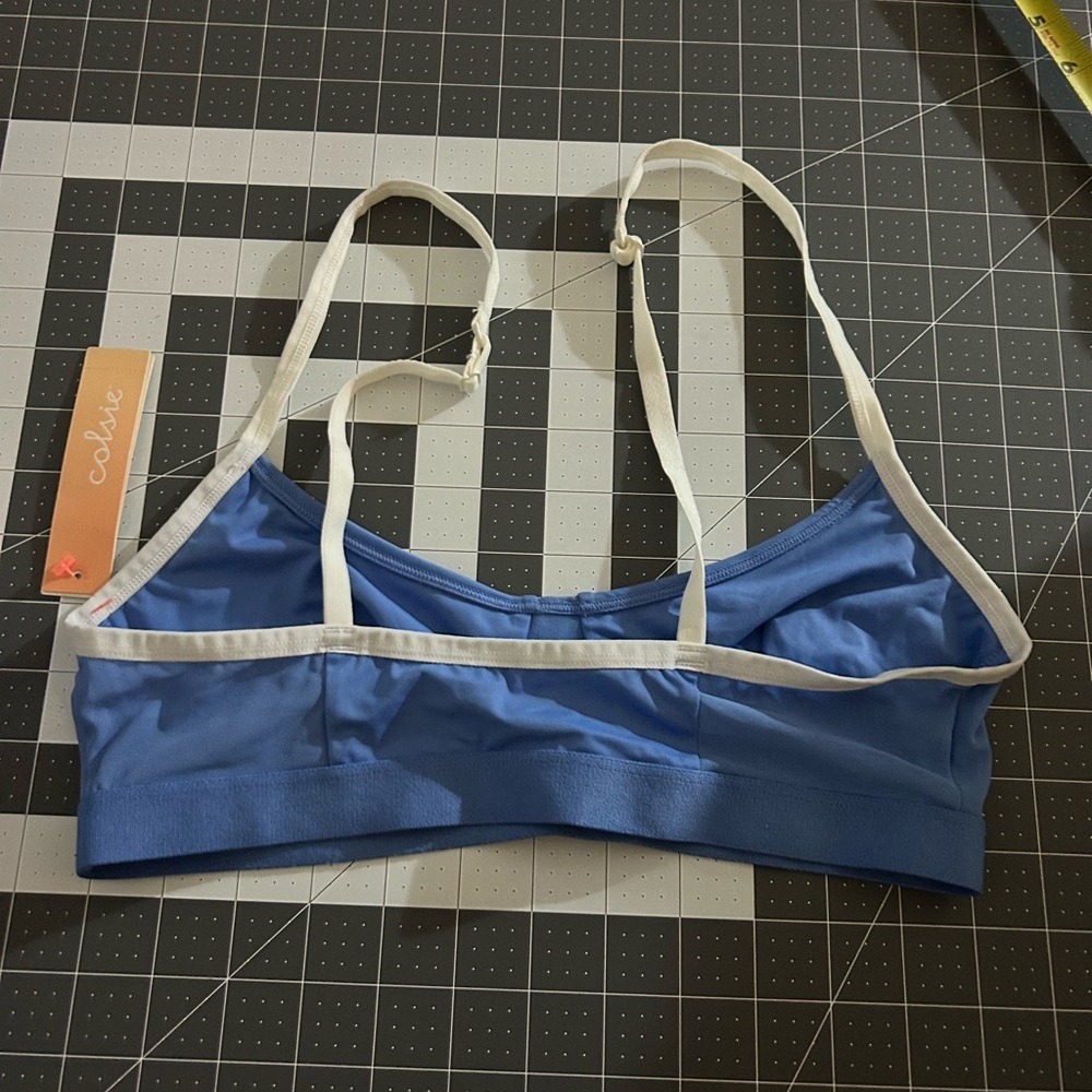 Colsie Women's Blue Bralette Collection - Picture 3 of 5